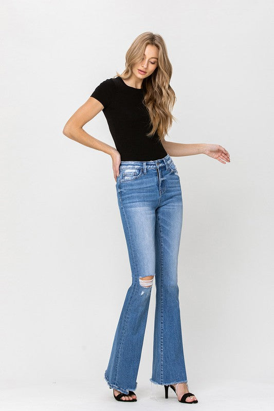 High Rise Flare Jeans