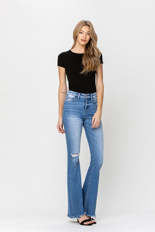 High Rise Flare Jeans