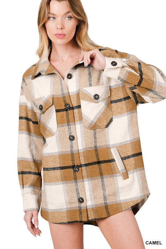 Oversized Plaid Shacket