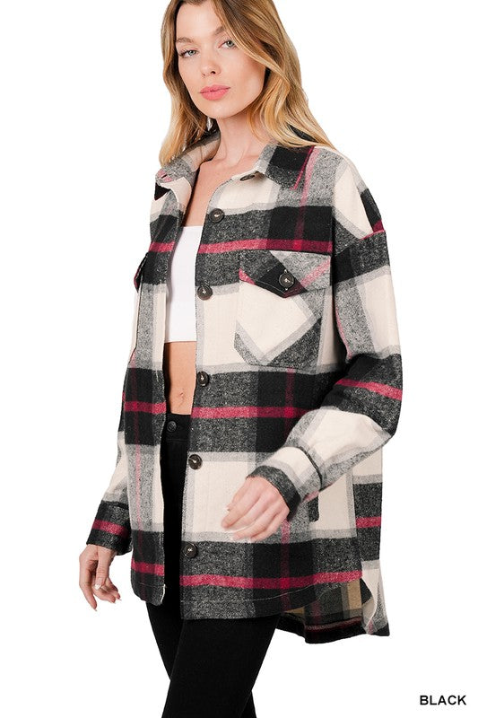 Oversized Plaid Shacket