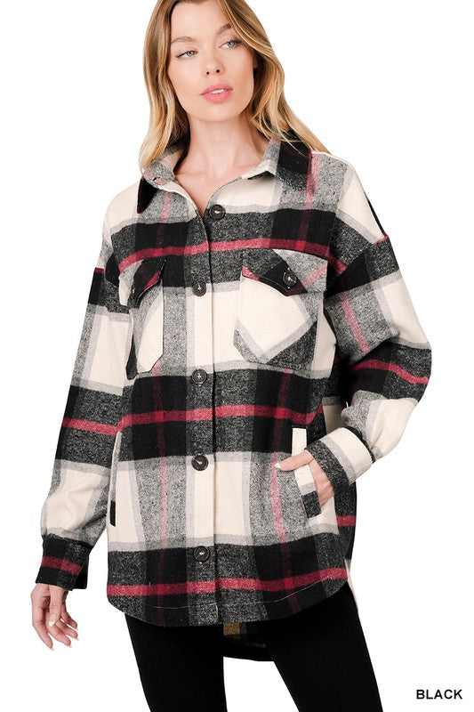 Oversized Plaid Shacket