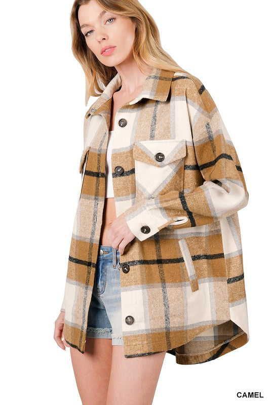 Oversized Plaid Shacket