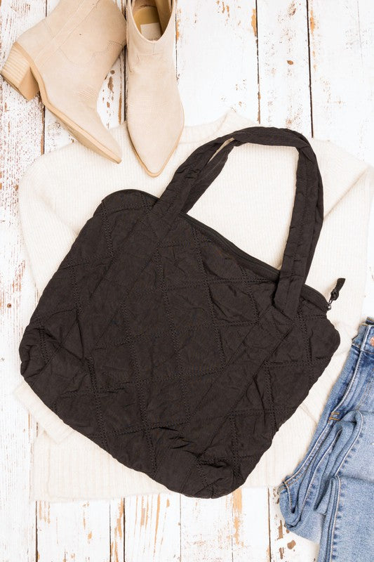 The Lexy Quilted Tote