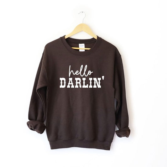 Hello Darlin Graphic Sweatshirt