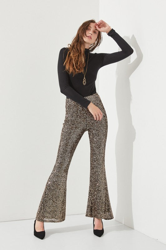 Highwaist sequin pants