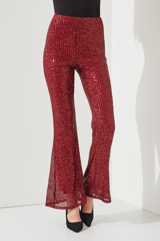 Highwaist sequin pants