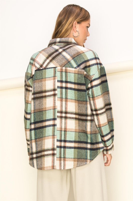 Sweet Comfort Plaid Shacket