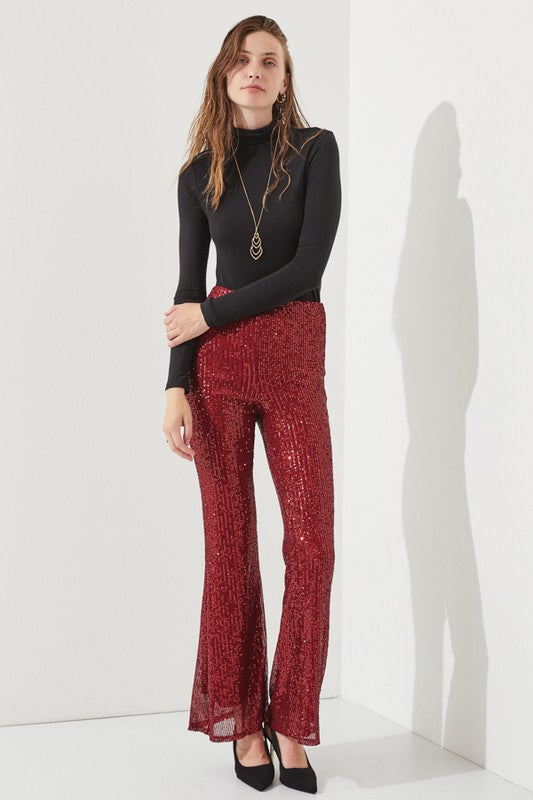 Highwaist sequin pants