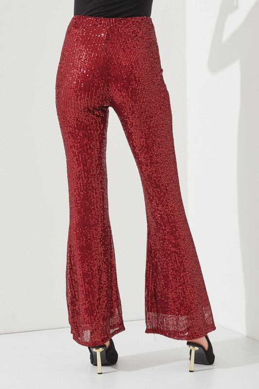 Highwaist sequin pants